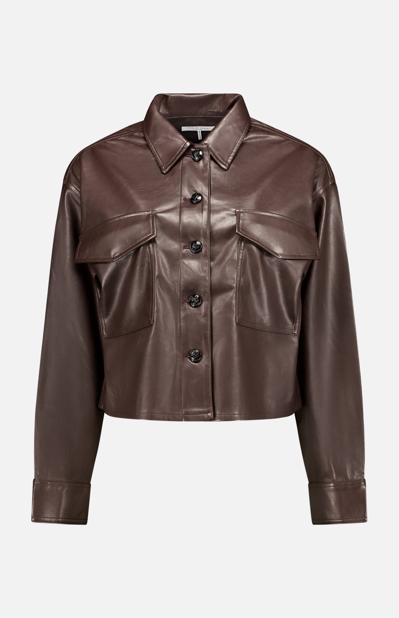 Rag & Bone Women's Jaiden Faux Leather Shirt Jacket | A.K. Rikk's