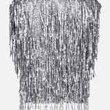 Billie Sequin Fringe Top