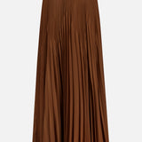 Pleated A-Line Maxi Skirt (14729488662891)