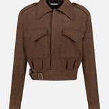 Tweed Maddison Bomber Jacket