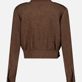 Tweed Maddison Bomber Jacket