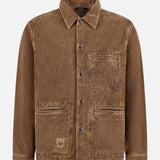 Corduroy 3-Pocket Eastwood Overshirt W/ Patch Repairs (14710248079723)
