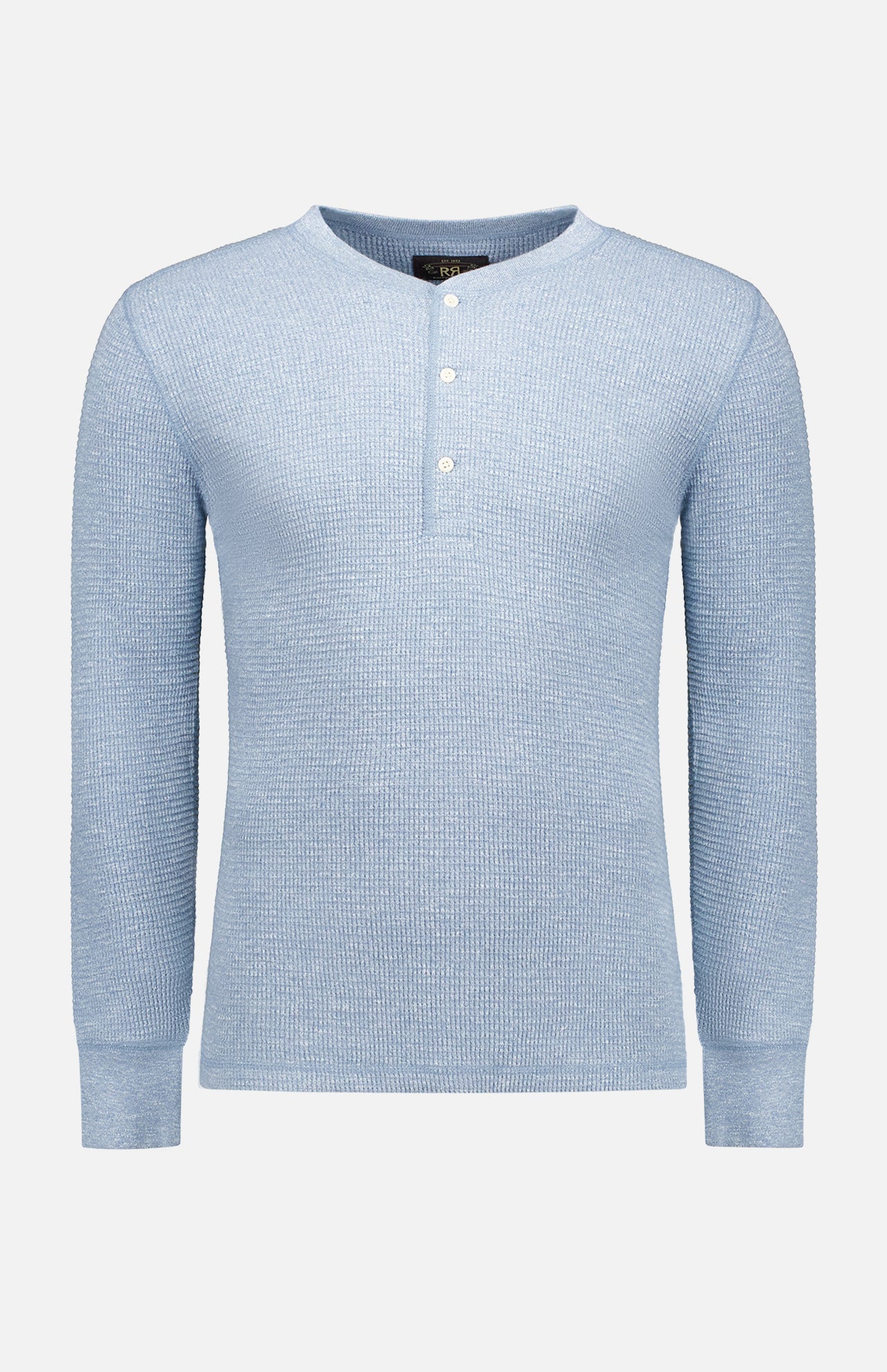 Ralph Lauren RRL Men s Waffle Knit Henley w Rib Cuffs A.K. Rikk s