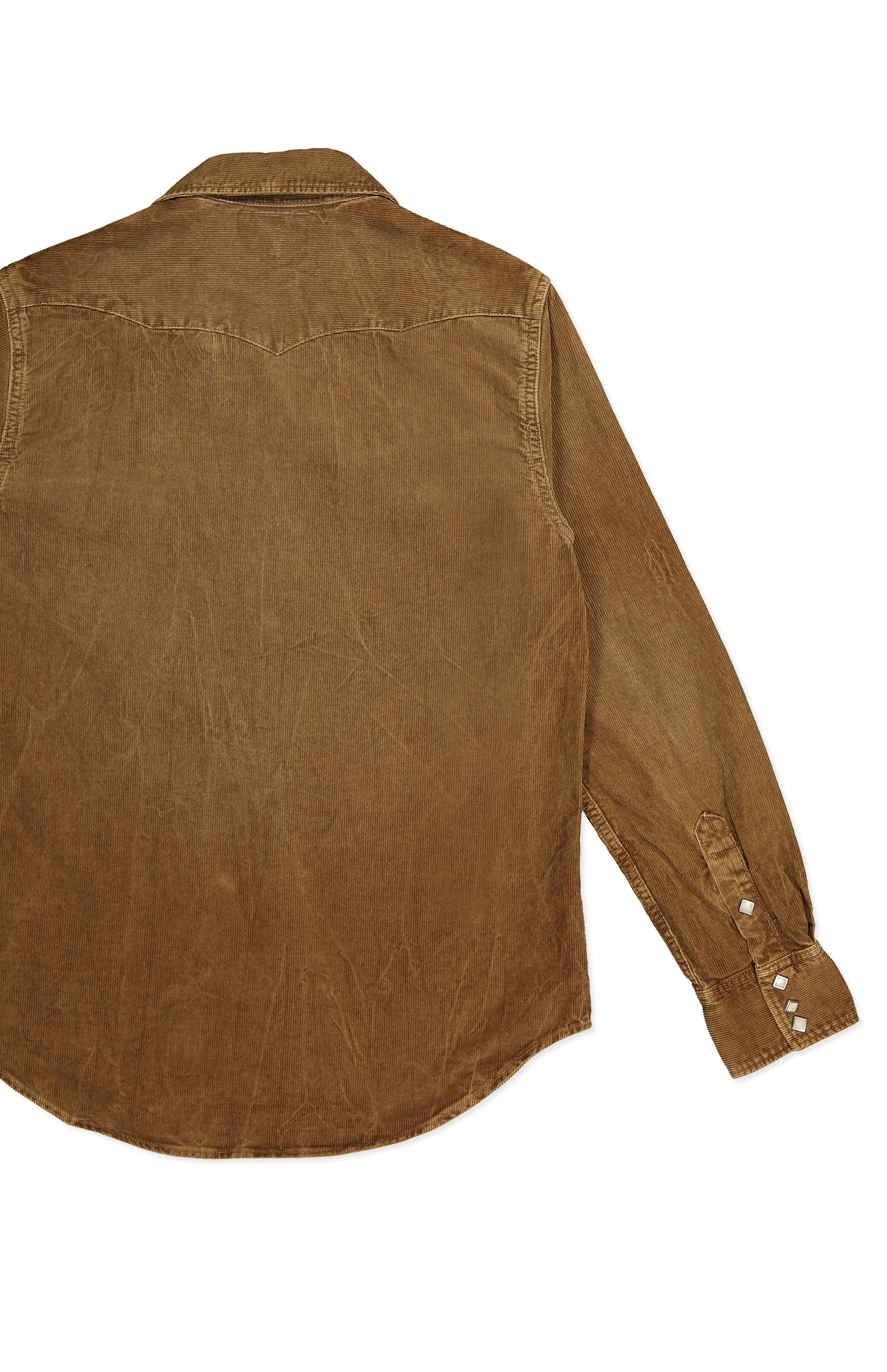 Slim Fit Corduroy Western Shirt (7182466318451)