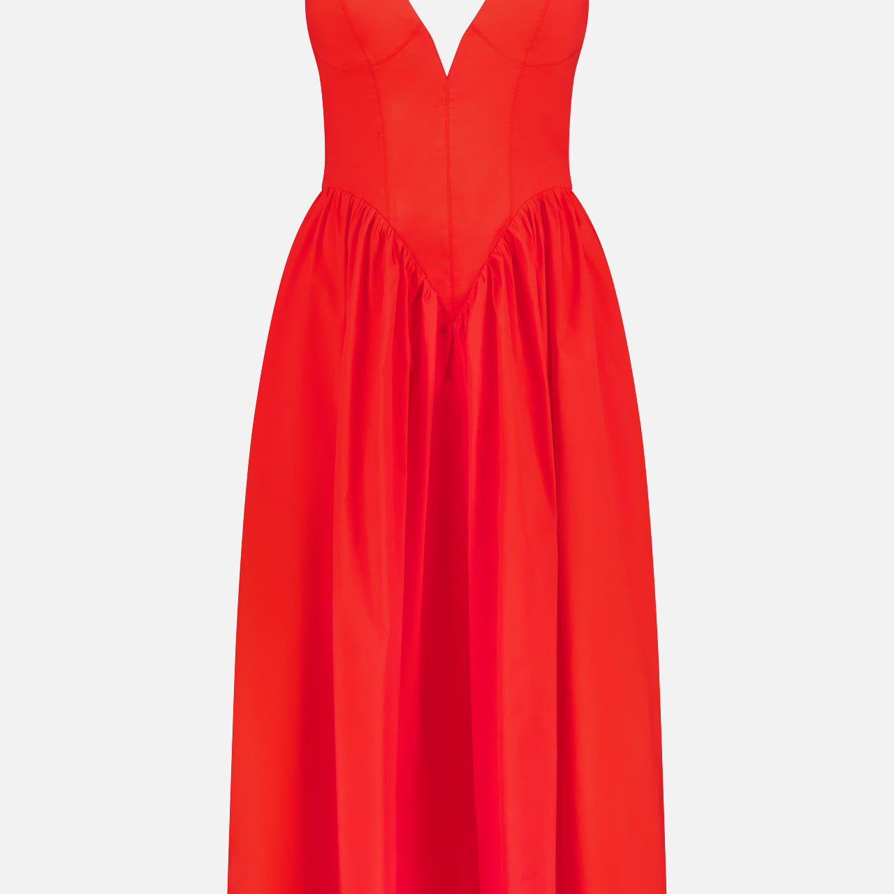 Filippa Plunging Midi Dress (14681357386091)