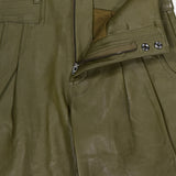 Justine Straight Leg Leather Pant (14698340155755)
