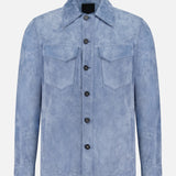 Roving Suede Shirt Jacket