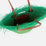 Baby Ombre Basket with Frayed Border Bag (14680747999595)