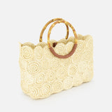 Scalloped Beach Basket Bag (14680747966827)