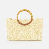 Scalloped Beach Basket Bag (14680747966827)