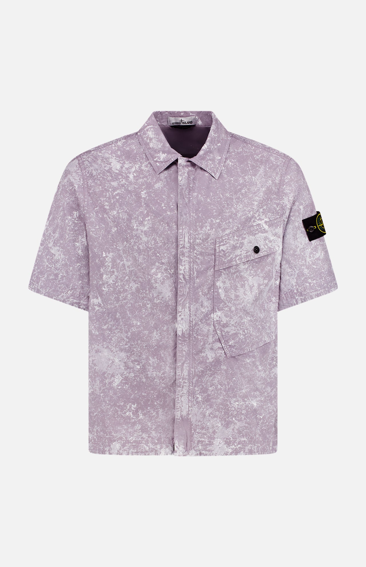 Stone Island Men's Short Sleeve Overshirt | A.K. Rikk's