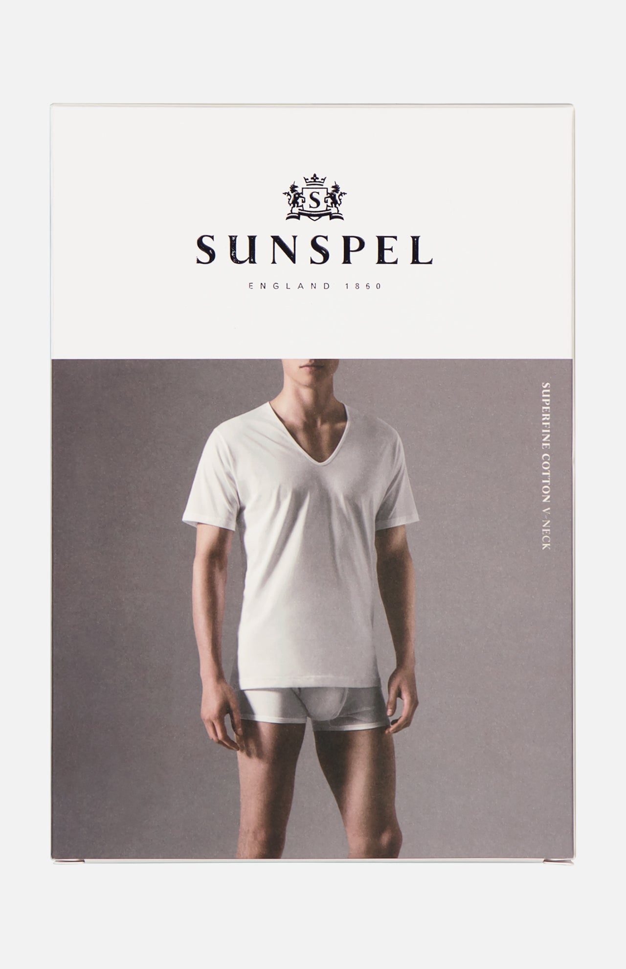 Short Sleeve V-Neck Tee White (950104785011)