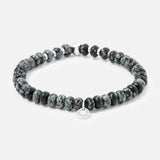 Snowflake Obsidian Bracelet (14657512866155)