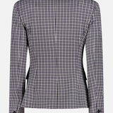 Carissa Slim Fit Knit Plaid Blazer (14702069121387)