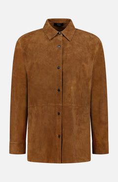 Classic Menswear Suede Shirt (14702069023083)