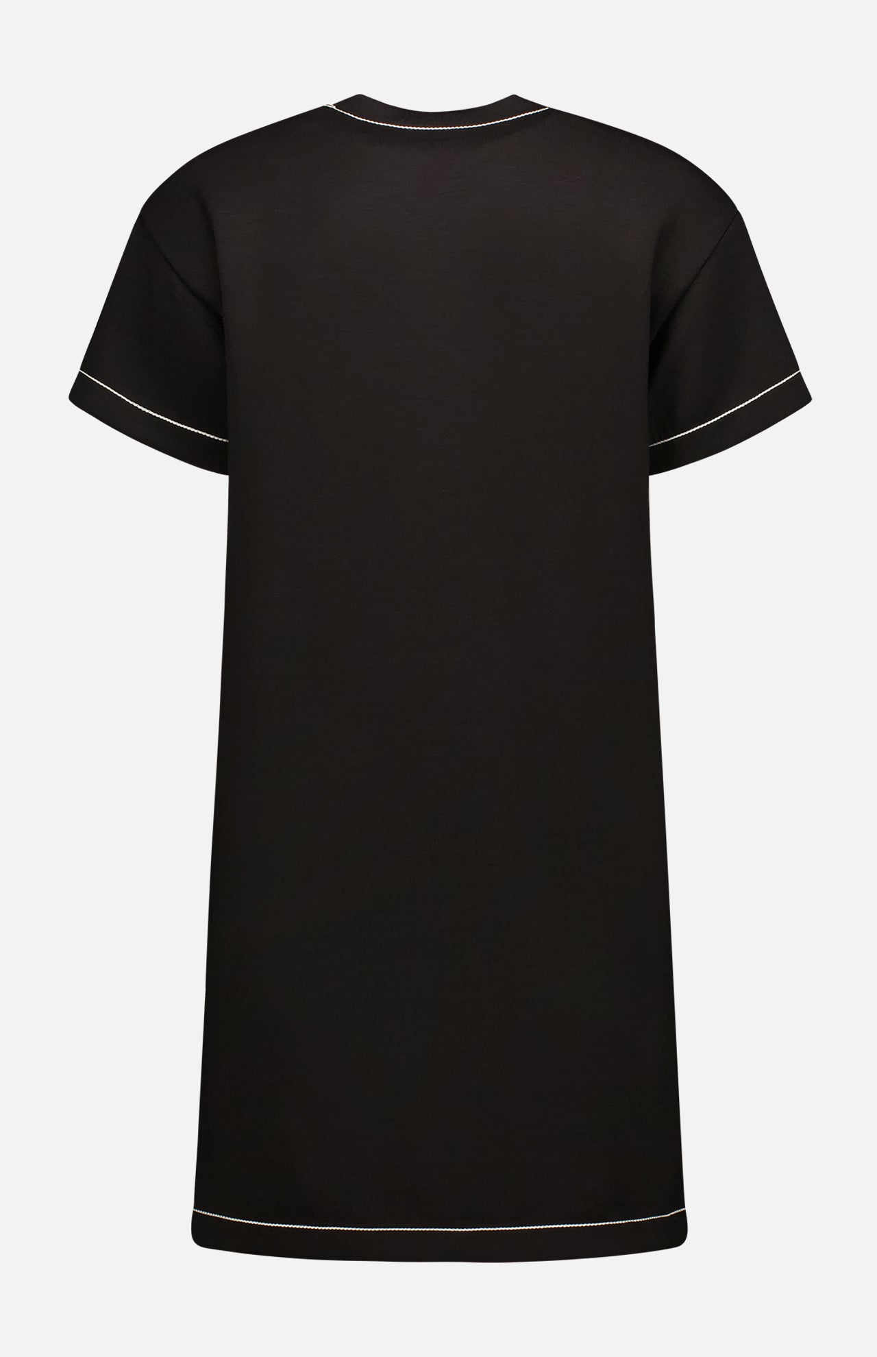 Short Sleeve Double Stitch Dress (7416271569011)