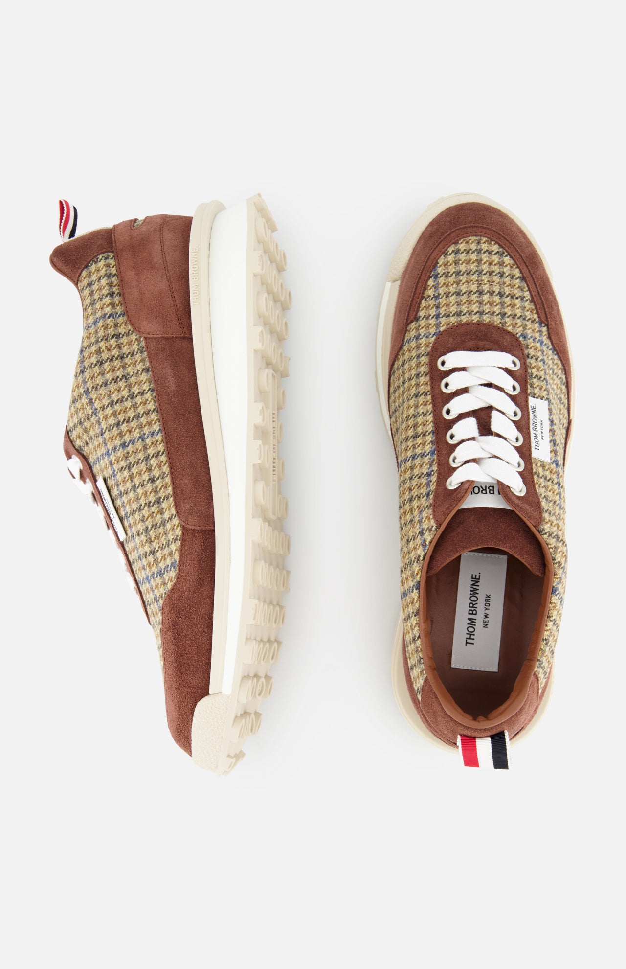 Check Cheviot Tweed Alumni Trainer Sneaker (14683784348011)