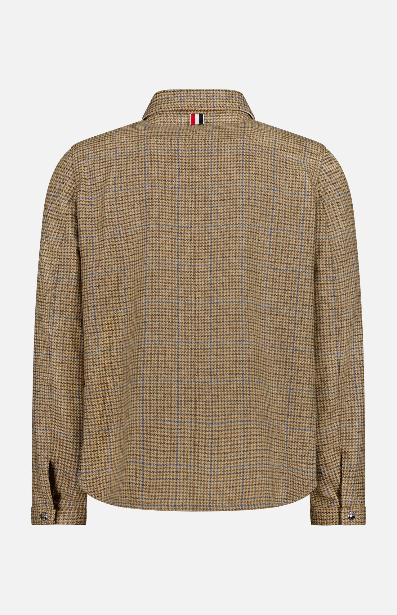Check Cheviot Tweed Snap Utility Jacket (14683784184171)