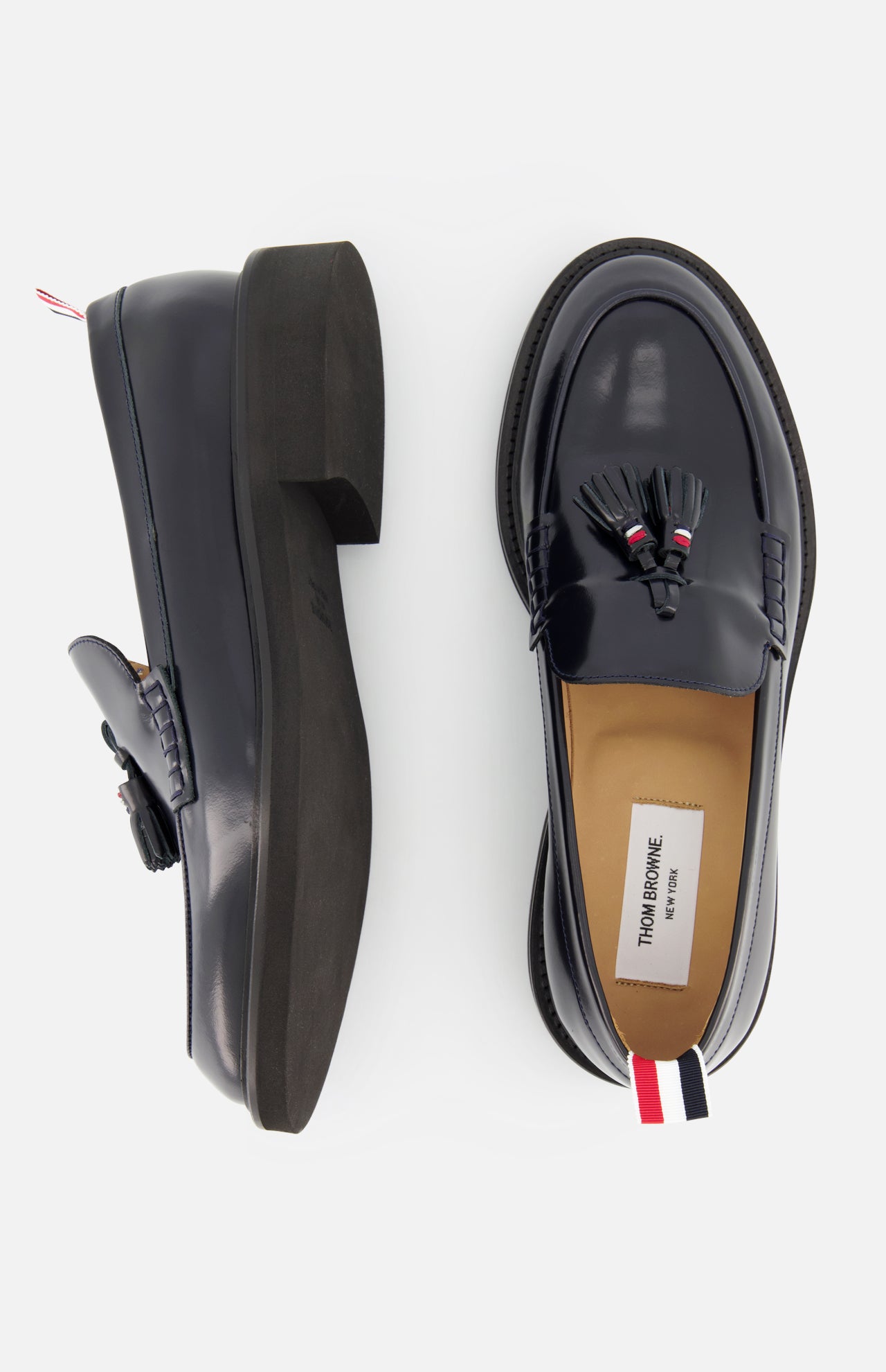 Tassel Leather Loafer W/ Micro Sole (14683784380779)