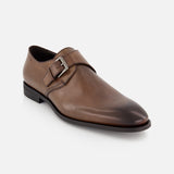Perkins Leather Monk Strap Shoe (14652850438507)
