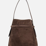Belted Suede Bucket Bag (14725749801323)