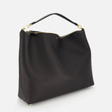Grainy-Leather Scoop Tote Bag (14725749866859)