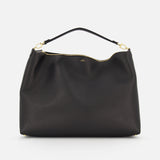 Grainy-Leather Scoop Tote Bag (14725749866859)