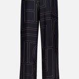 Monogram Silk PJ Pant
