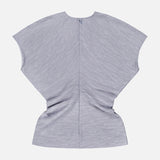Slouch Waist Crinkled Fabric Top (14735809118571)