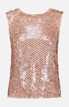 Sparkling Circular Paillettes Tank Top (14691956425067)