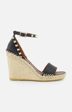 Rockstud Double Espadrillas Wedge Heel (14676373537131)