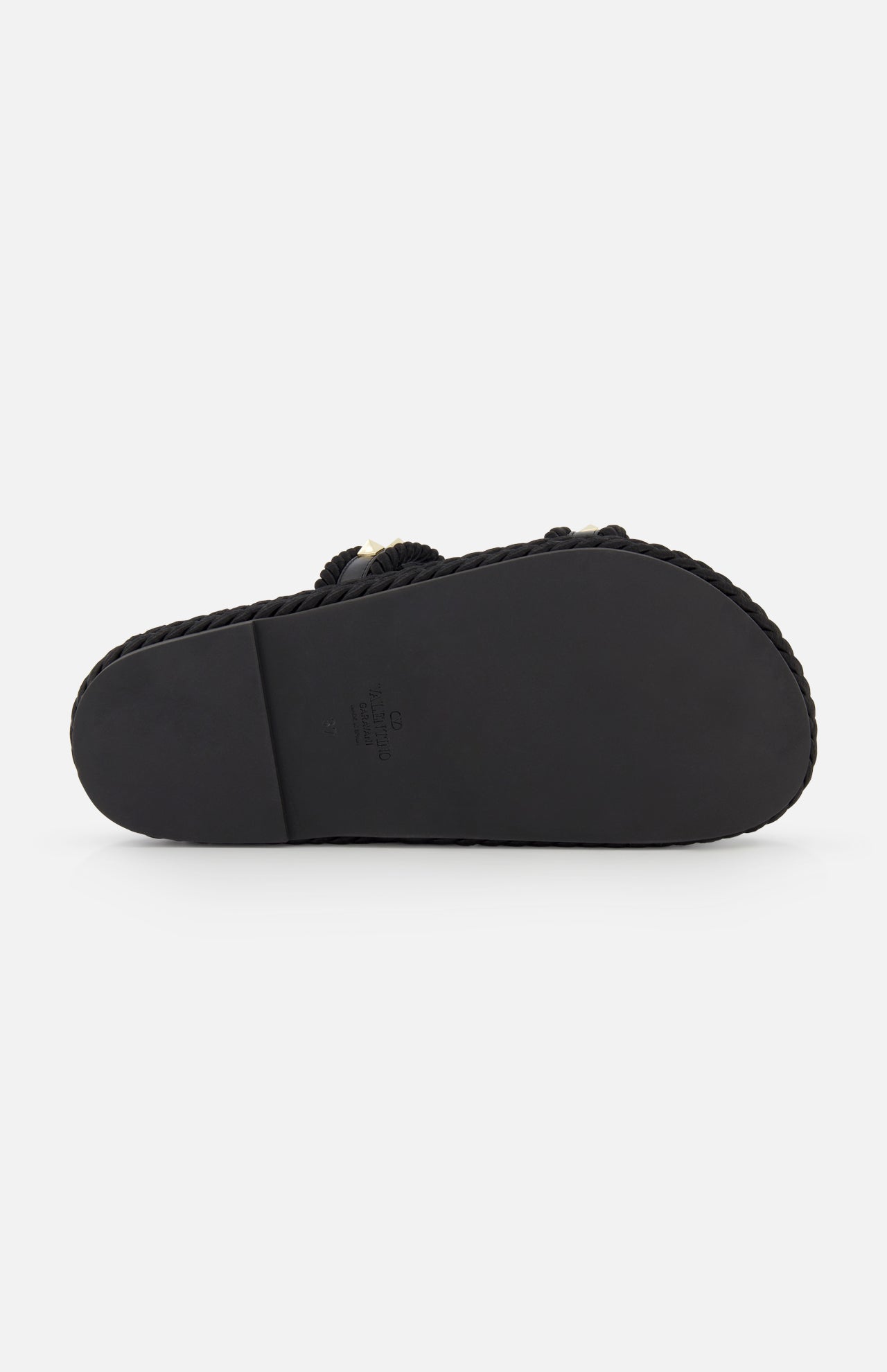 Rockstud Torchon Espadrillas Slide Sandal (14676373635435)