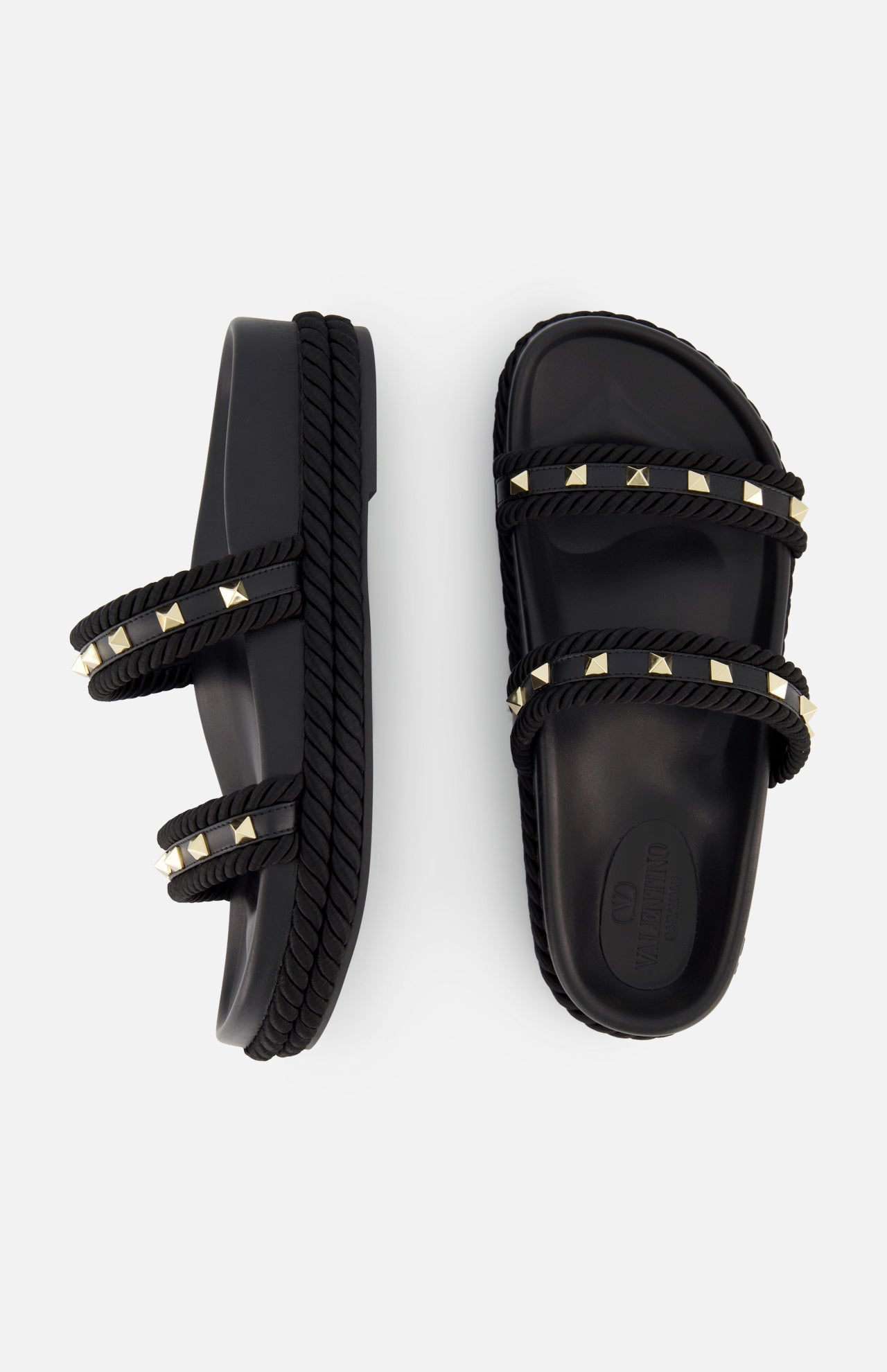 Rockstud Torchon Espadrillas Slide Sandal (14676373635435)