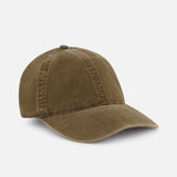 Beige Washed Cotton Cap (7387215888499)