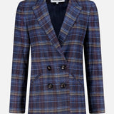 Oria Plaid Dickey Jacket
