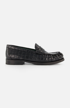 Glossy Croco Ogee Loafer (14708357497195)