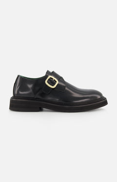 Leather Monk Strap Shoe (14708357529963)