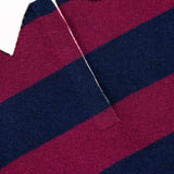 Cashmere Rugby Stripe Polo Shirt (14698340647275)