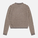 Cashmere Textured Stripe Crewneck Sweater (14706339447147)