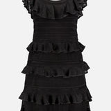 Illuminate Knit Frill Mini Dress (14661260312939)