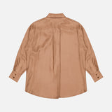 Relaxed Removable Tie Silk Shirt (14702068826475)