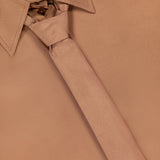 Relaxed Removable Tie Silk Shirt (14702068826475)