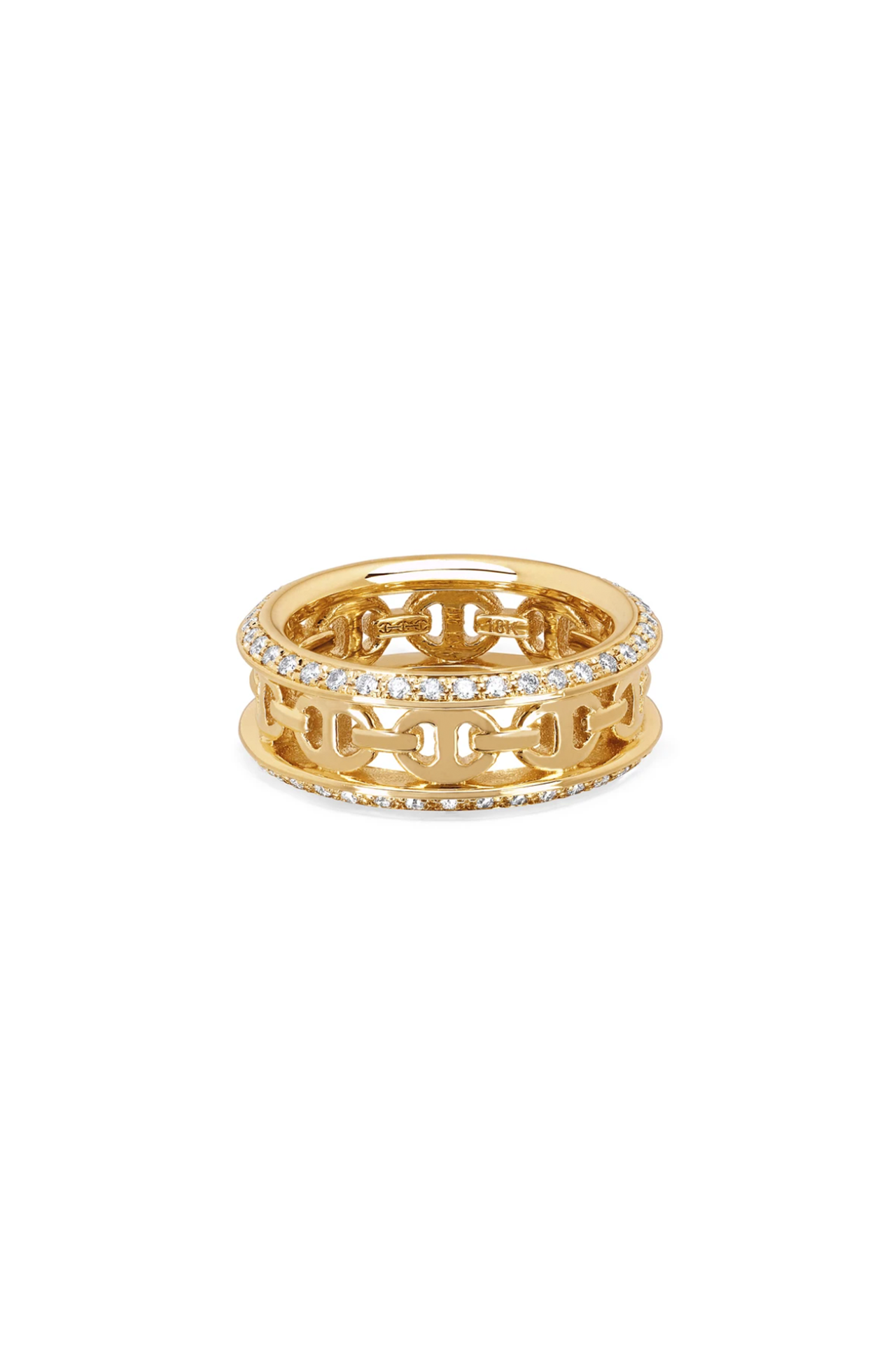 Hoorsenbuhs Chassis II Ring White Diamonds | A.K. Rikk's