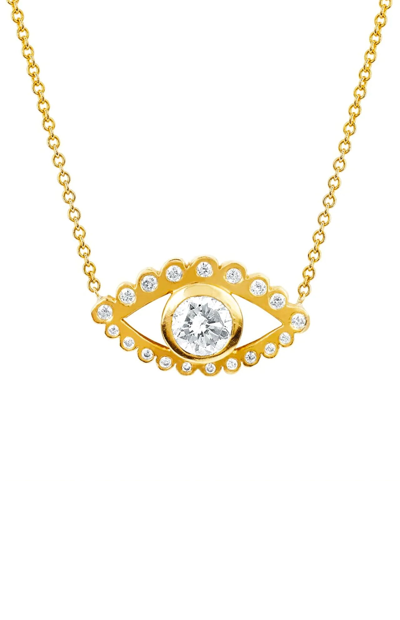 Third eye sales pendant gold