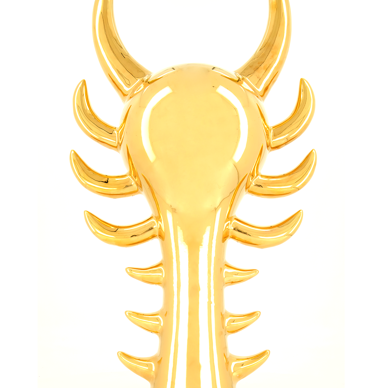 Medium Gold Horned Vessel (4582718472307)