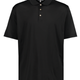 Peter Millar Solid Performance Jersey Polo in Black - Mannequin Image (6606330462323)