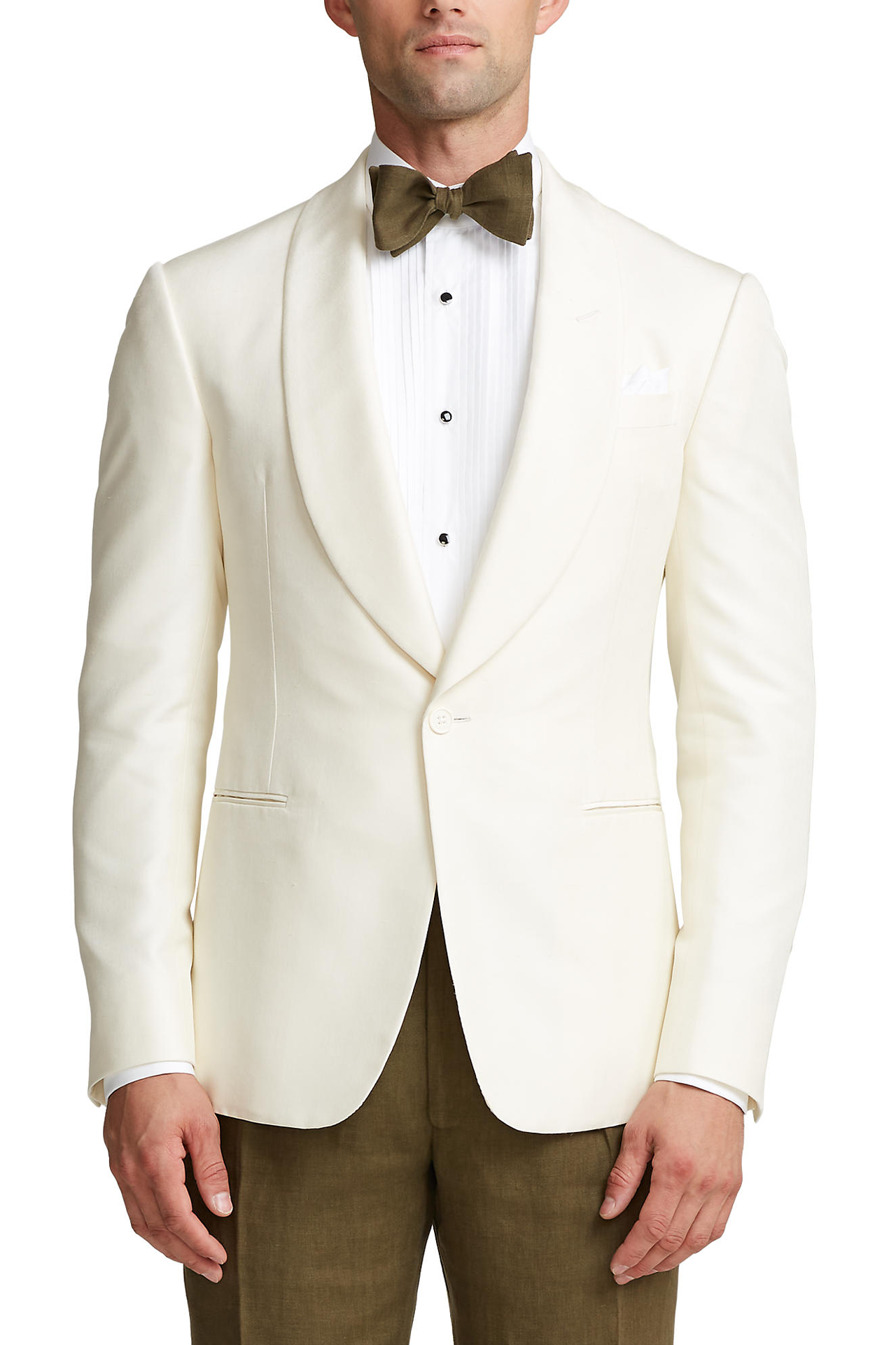 Silk Shawl Lapel Jacket (7115365941363)