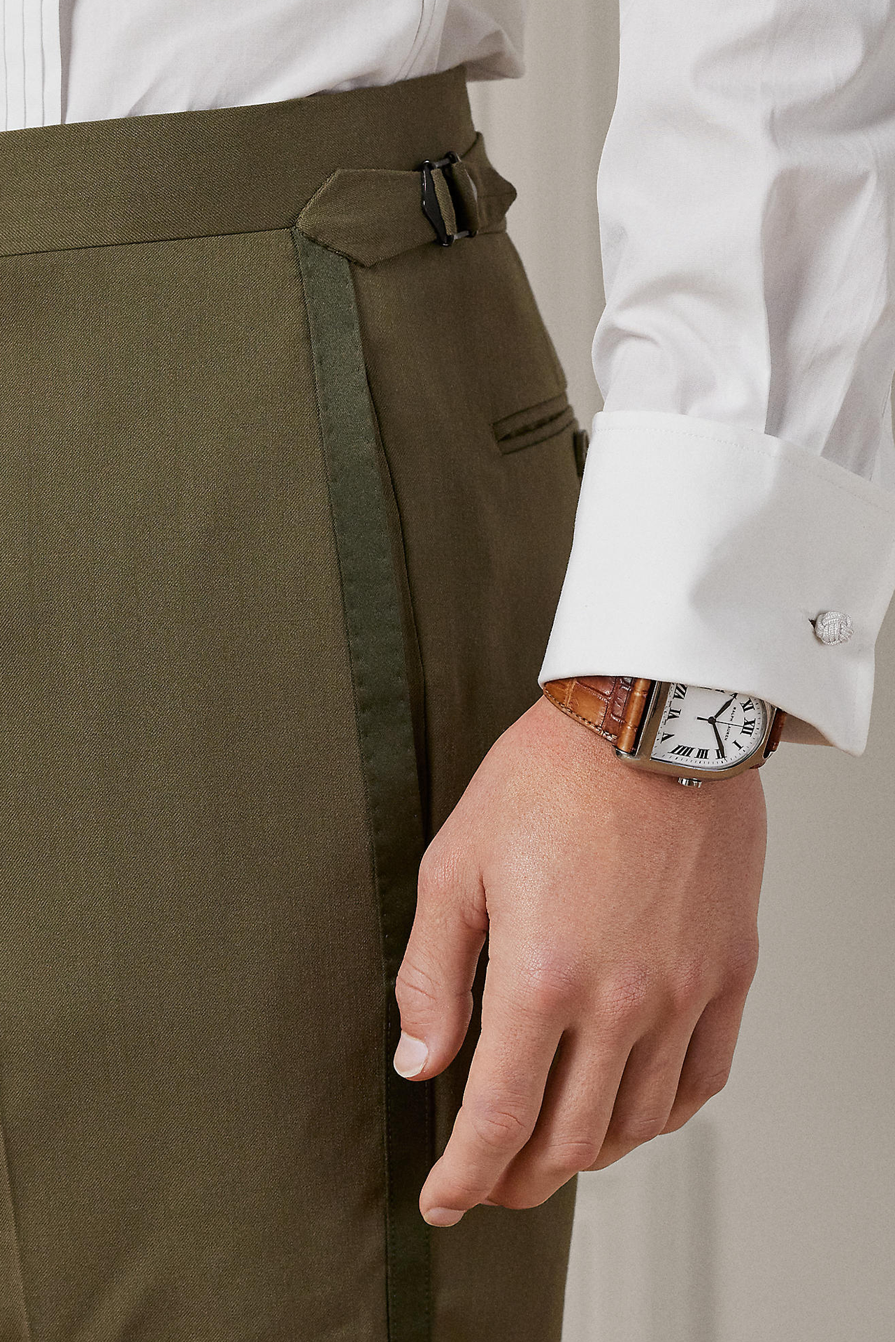 Wool Gabardine Tuxedo (7115365908595)
