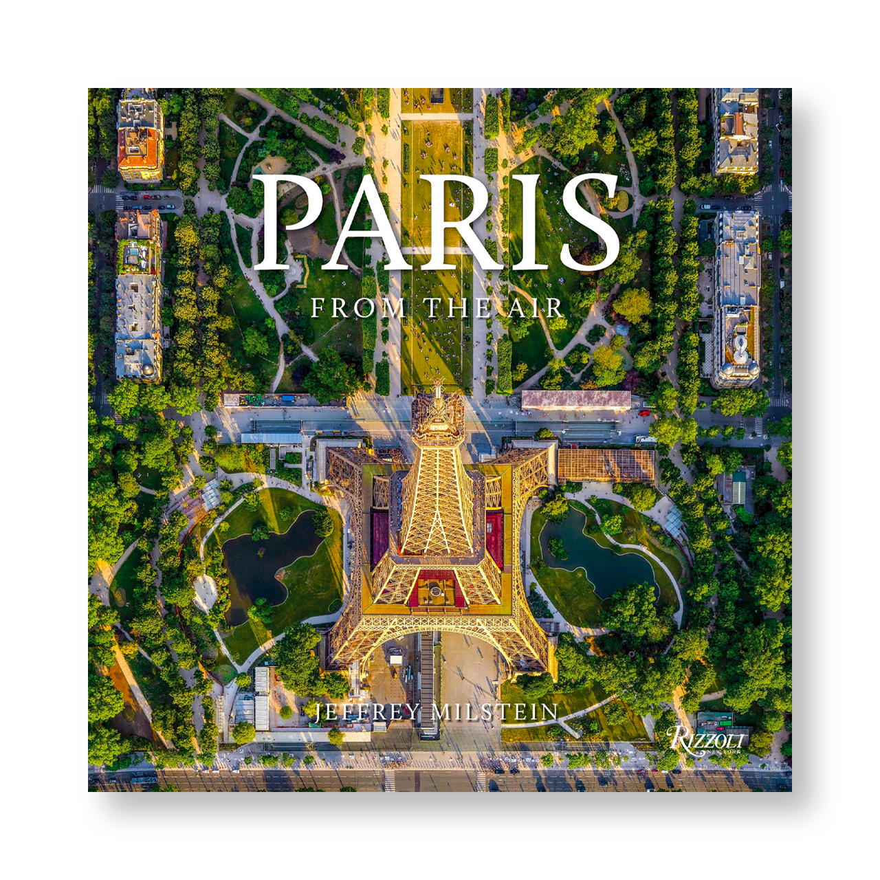 Rizzoli Paris: From the Air Book Front Cover Image (6550987243635)
