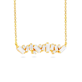 Classic Diamond Frenzy Bar Pendant (6976290586739)
